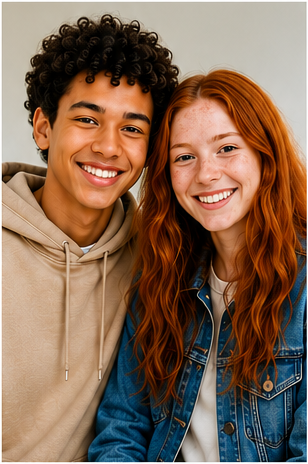 Adolescents gauche